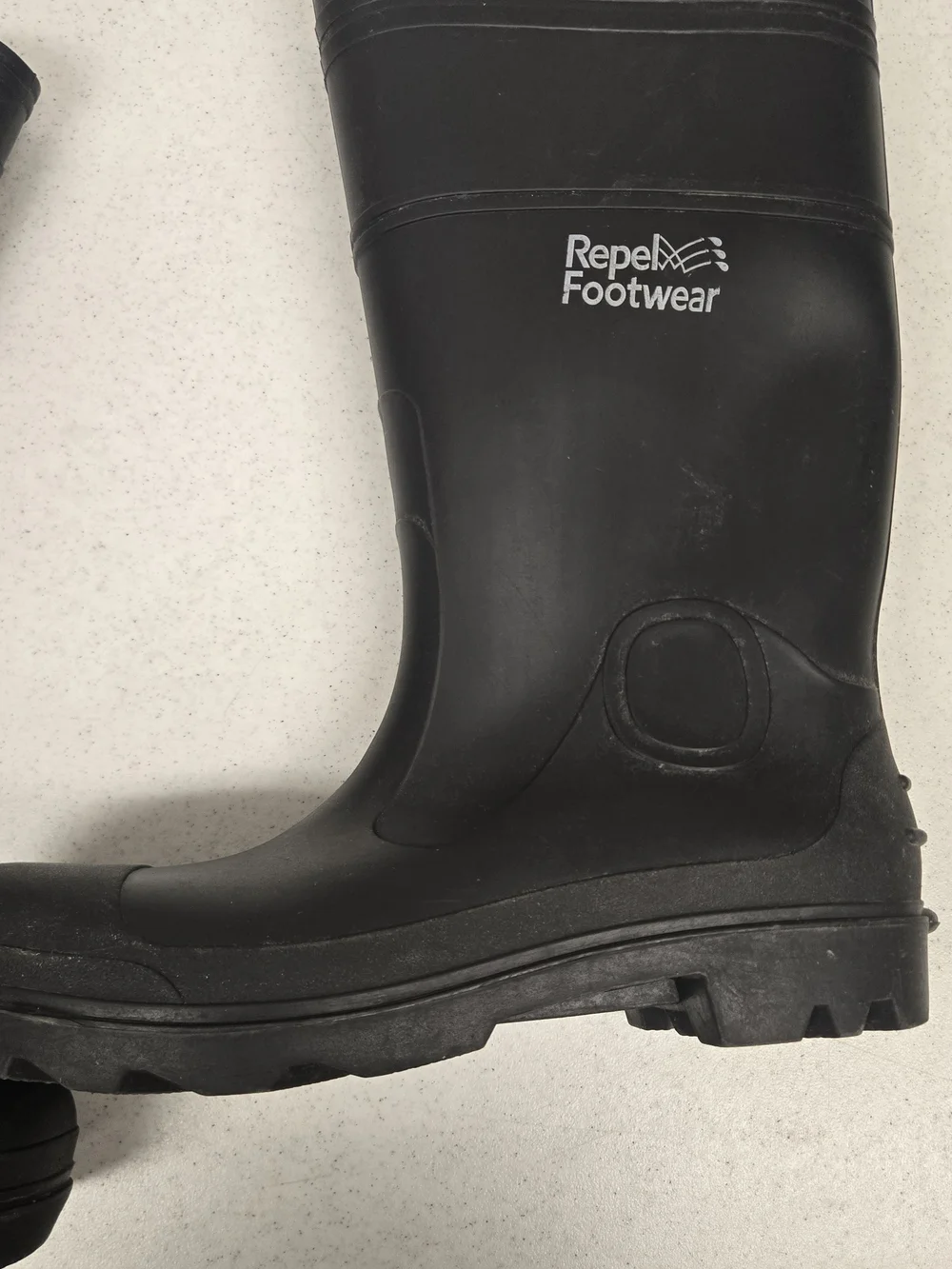 Men's Black Waterproof Rain & Snow Boots - Durable Comfort